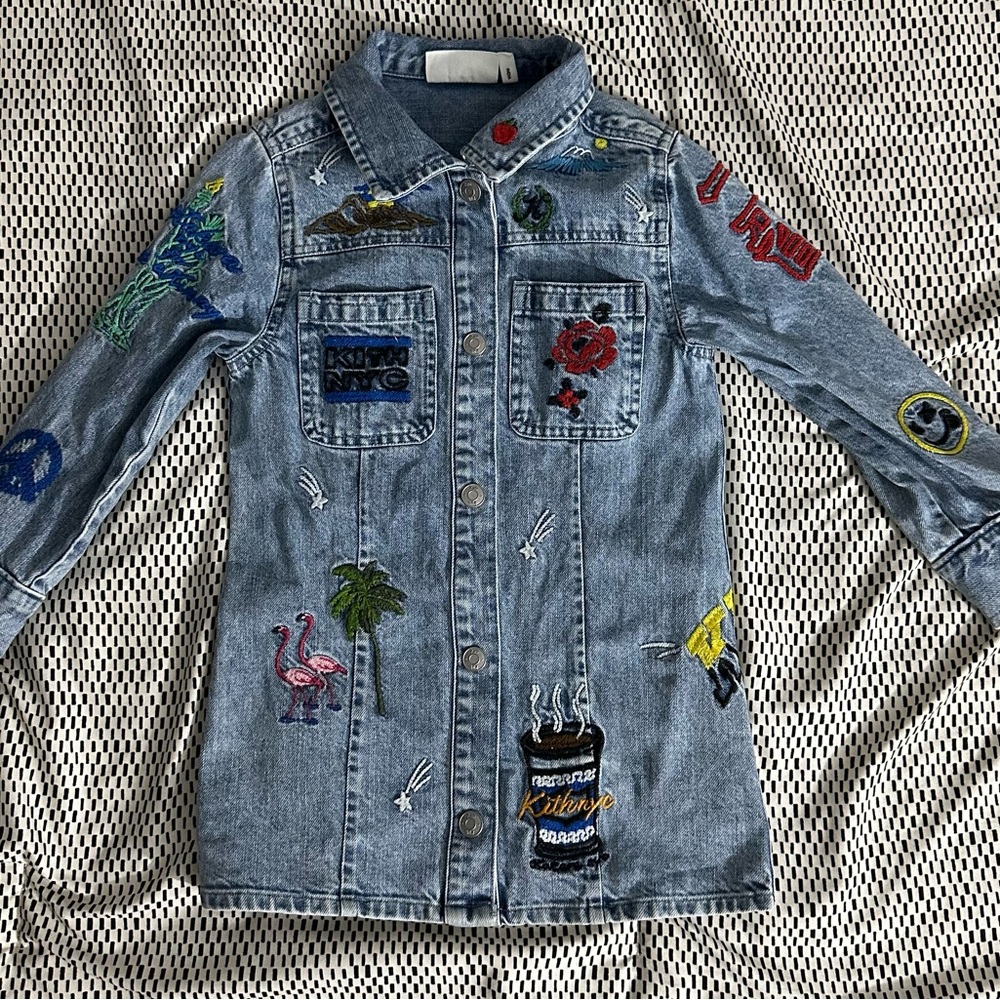 Kith kids for Otakara NYC Demin dress size 4T worn only once!!!